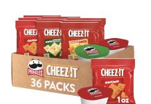 【折后$14.69 Prime包邮】Pringles Cheez-It 混合零食36袋!