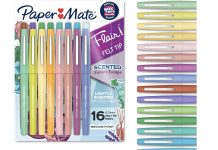 【折后$9.47 Prime包邮】Paper Mate Flair香味彩色中性笔 16色套装!