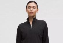 降价啦!之前$79! 【折后$54 包邮】Lululemon Adapted State 透气速干运动夹克 两色选
