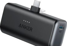 【折后$10 包邮】Anker Nano 5000mAh 超薄快充充电宝