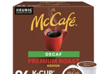 【折后$31.27 Prime包邮】McCafé 优质无咖啡因咖啡胶囊 96颗装!