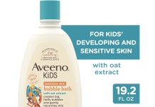 【折后$6.12 Prime包邮】Aveeno 儿童敏感肌适用泡泡沐浴露 568毫升!