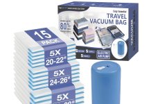 【折后$17.98 Prime包邮】Cozy Essential 旅行真空衣物压缩袋套装!