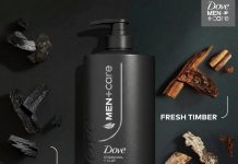 【折后$5.39 Prime包邮】DOVE MEN + 男士活性炭黏土深层清洁洗发水 28OZ!