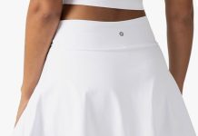 【折后低至$18.99 Prime包邮】女士白色运动短裙!