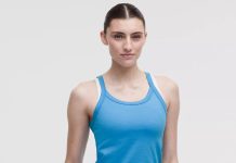 非常显白!【折后$39 包邮】Lululemon Swiftly Cami 女士运动吊带背心