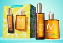 变相免费送洗手液!【折后$40 包邮】Moroccanoil 摩洛哥发油喷雾100ml+洗手液360ml 套装