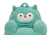 便宜!【折后$19 Prime包邮】Delta Children 猫头鹰儿童沙发椅