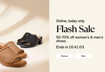 就今天❗️Macy’s精选时尚鞋履低至3折!半价勃肯/UGG快抢!