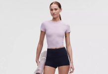 【折后$39 包邮】Lululemon All It Takes 坑条镂空短袖T恤