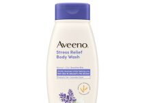 【折后$3.19 Prime包邮】Aveeno 舒缓压力沐浴露 18OZ!