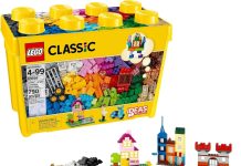 【折后$33.49 Prime包邮】LEGO 乐高经典大颗粒积木附收纳盒 790pcs