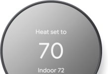【折后$79 包邮】Google Nest WiFi可编程智能恒温器