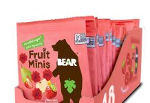 【折后$13.07 Prime包邮】BEAR Real Fruit Minis 真实水果果干 18包装