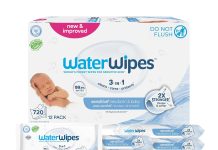 【折后$31.48 Prime包邮】WaterWipes 99.9%纯水婴儿湿巾 12包720片装