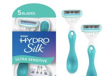 【折后$3.49 Prime包邮】Schick 女性敏感肌可用剃毛刀 两个!