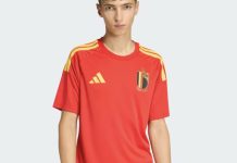 【折后$18.75 Prime包邮】Adidas Belgium 26 比利时球衣!