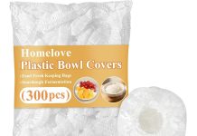 一拉一套太方便了!【折后$9.99 Prime包邮】一次性弹力保鲜膜套 300只装
