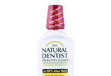 【折后$4.94 Prime包邮】The Natural Dentist 无酒精无氟薄荷漱口水16.9oz