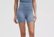 疯了吧第一次见个位数的❗️0码给家里小朋友穿也可以!【折后$9 包邮】Lululemon Align 女士高腰6英寸瑜伽短裤