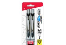【折后$2.47 Prime包邮】Pentel EnerGel Pearl RTX 0.7mm按动中性笔 黑色/蓝色2支装