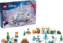 【折后$22.99 Prime包邮】LEGO 乐高迪士尼《冰雪奇缘》2025圣诞倒数日历