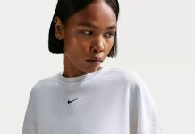 【折后低至$37.5】Nike 女士宽松法式毛圈圆领卫衣 两色选