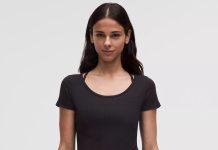 【折后$39 包邮】Lululemon Hold Tight Micro-Rib 修身螺纹短袖T恤 2色选