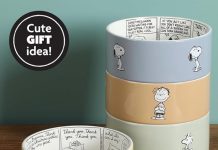 【折后$22.99 Prime包邮】Peanuts 史努比陶瓷碗 4个装