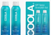 半价!【折后$36 包邮】COOLA 经典防晒喷雾 SPF 50 177ml*2瓶
