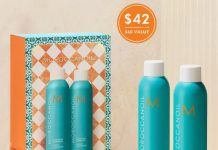 【折后$42 包邮】Moroccanoil 摩洛哥油闪亮强力定型发胶 330ml*2瓶