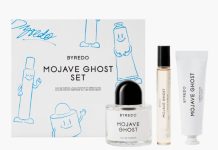 近期好价!【折后$280 包邮】BYREDO Mojave Ghost荒漠幽魂/非洲之旅正装50ML香水+7.5ML香氛油+30ML护手霜