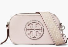 【折后$206.5 包邮】Tory Burch Mini Miller 真皮斜挎包 两色选