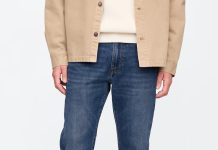 【折后$19.19 包邮】Gap Washwell 男士直筒牛仔裤 多色选