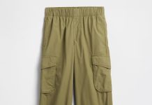 【折后$8 包邮】GAP 男童休闲工装裤!