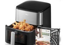 【折后$47.59 包邮】Bear 大容量空气炸锅 6.3QT!