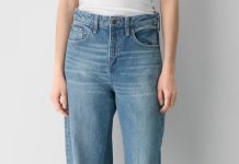 这个价格闭眼冲❗️【折后低至$26.99 包邮】Aritzia Denim Forum Reese 高腰弧形牛仔裤 两色选