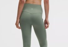 这价格就是拼手速❗️【折后$34 包邮】Lululemon Align High-Rise 口袋版瑜伽裤 25‘