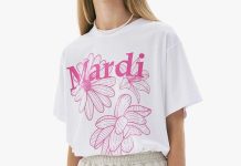 粉白补货!【折后$28.80 Prime包邮】mardi mercredi 女士三花短袖T恤
