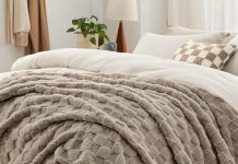 【折后$35.99 包邮】Bedsure 舒适床上用品五件套 Full Size!