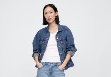大码捡漏!【折后$6.4 包邮】GAP 女士时尚牛仔短裤!