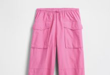 【折后$12 包邮】GAP 大童粉色工装裤 10-18岁!