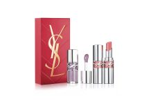 【折后$42 包邮】YSL Loveshine 圣罗兰丰唇唇蜜+润唇膏套装