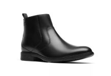 仅限今天!【折后$56 包邮】Clarks Steadwell Zip 男士真皮短靴
