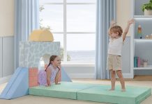 【折后$59.6 包邮】Delta Children 儿童模块拼搭泡沫七件套!