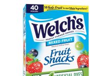【折后$5.05 Prime包邮】Welch’s 混合水果软糖 40包装