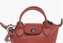 34折手慢无!【折后$97.48 包邮】 Longchamp Le Pliage Cuir Nano 真皮迷你斜挎包