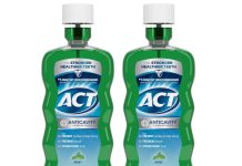 【折后$4.37 Prime包邮】ACT 含氟防蛀漱口水 18oz*2瓶