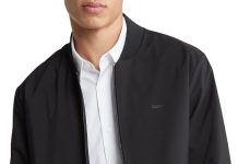 【折后$64.5 包邮】Calvin Klein 男士哑光Logo飞行夹克 多色选