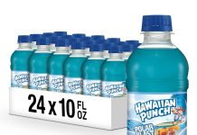 【折后$5.78 Prime包邮】Hawaiian Punch Polar Blast 热带果汁饮料 10oz×24瓶